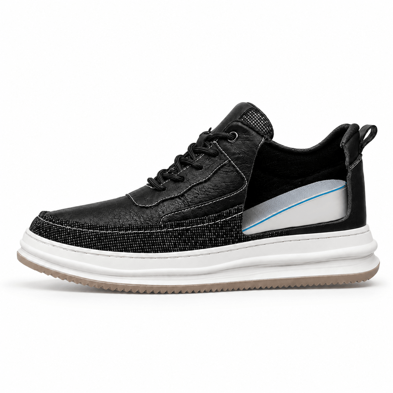 Ansel - 8 cm (3") - ShealthAnsel - 8 cm (3")Elevator ShoesShealth14:193Black Leather  8CM;200000124:100010487Black Leather 8CMShealthAnsel - 8 cm (3")44