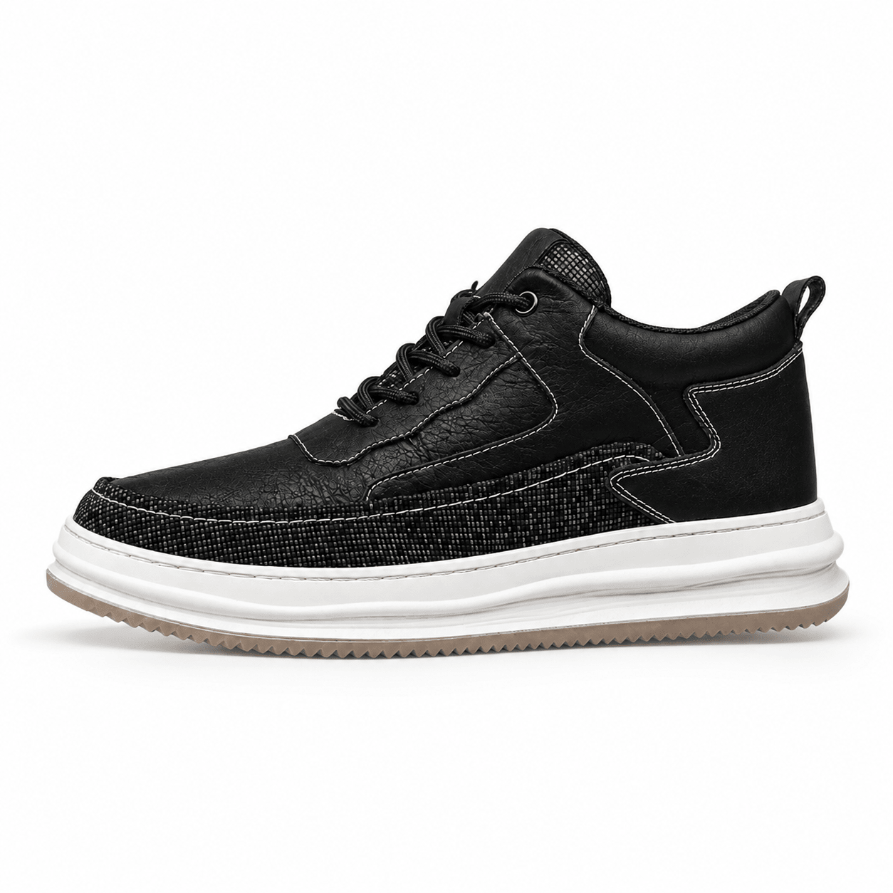 Ansel - 8 cm (3") - ShealthAnsel - 8 cm (3")Elevator ShoesShealth14:193Black Leather  8CM;200000124:100010487Black Leather 8CMShealthAnsel - 8 cm (3")44