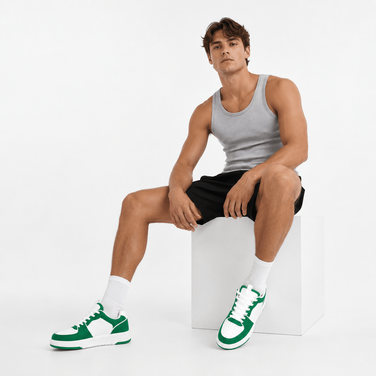Nolan - 8cm (3") - ShealthNolan - 8cm (3")Elevator ShoesShealth14:350850White Green-8.5CM;200000124:100010487;200007763:201336100White GreenShealthNolan - 8cm (3")44