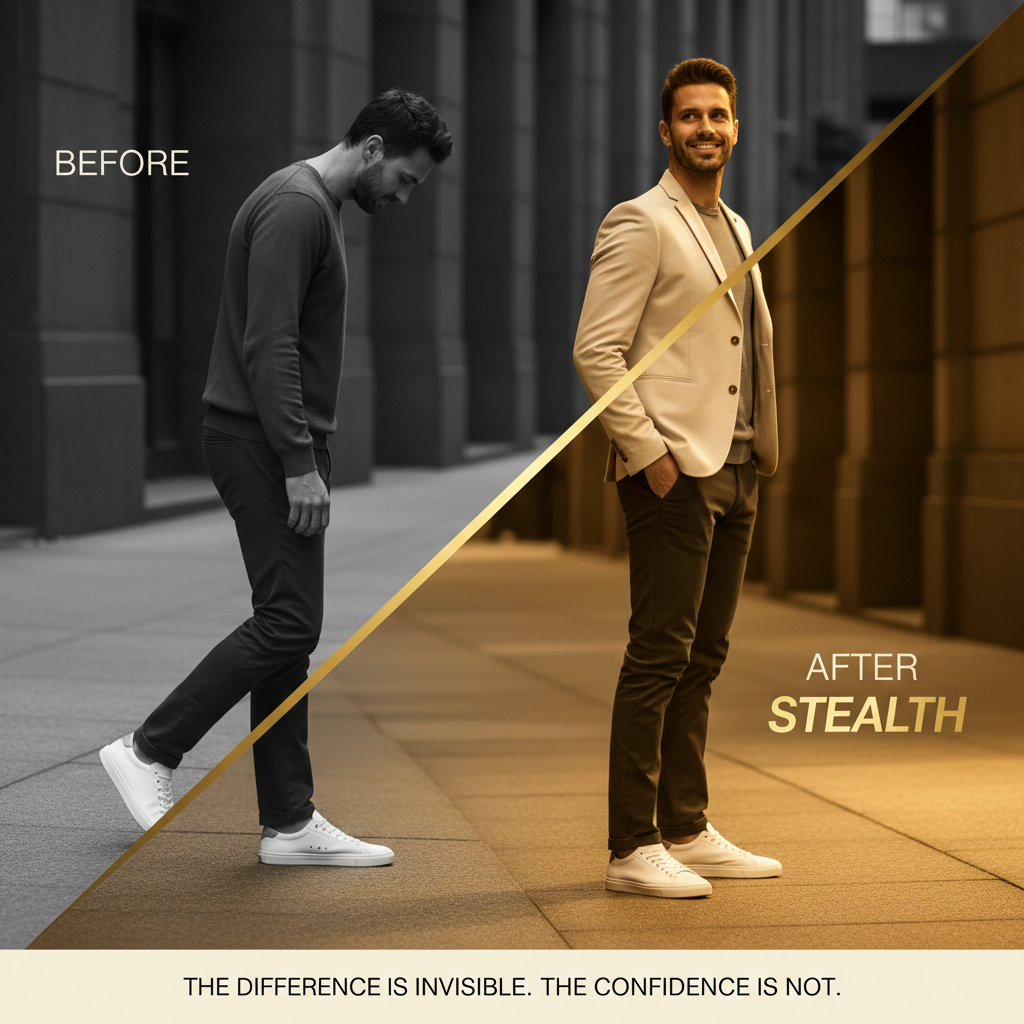 STEALTH Diagonal Before After